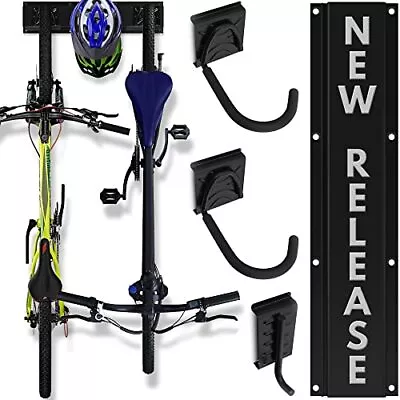 Garage Bike Rack Wall Mount - Versatile Bike Rack For Garage Wall Mount Stron... • $30.86