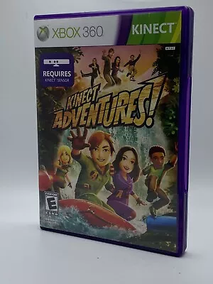 Kinect Adventures (Microsoft Xbox 360 2010) New Sealed - U.S. Version • $7.99