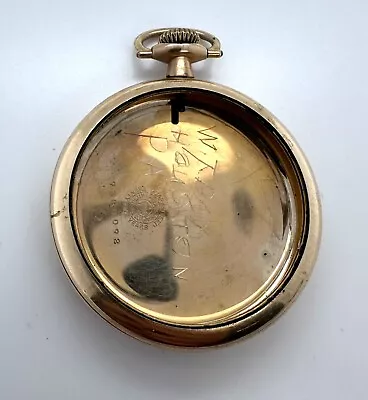 25 Years Guaranteed Gold Filled Open Face 16s Pocket Watch Case Only • $149