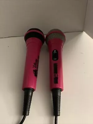 Monster High Mattel & Disney Descendants Karaoke Microphones Pink • $20.40