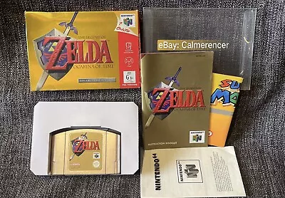 The Legend Of Zelda Ocarina Of Time - Nintendo 64 N64 Boxed Complete - Pal • $360