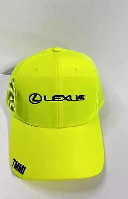 Lexus Car Racing Auto Logo Neon Hat Baseball Cap Adjustable SMLXL  Fits Most • $20.69