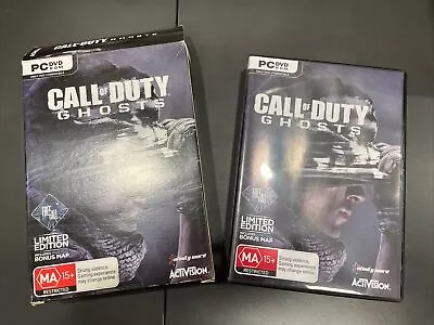 Call Of Duty Ghosts Limited Edition - PC DVD Game - 4 X Discs • $10