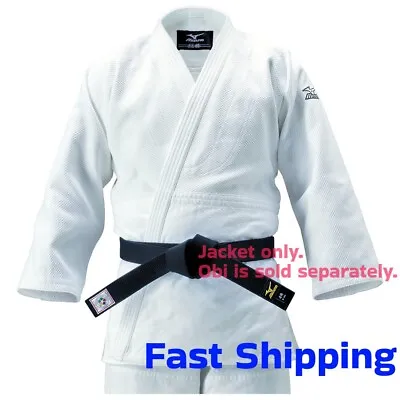 Mizuno JAPAN Judo Gi Jacket Judogi YUSHO Double Weave 22JM6A8201 Size 2 New • $120