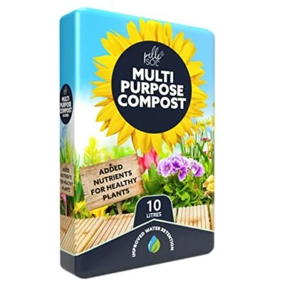 £6.99 • Buy Pelle & Sol Multi-Purpose Compost Soil Bag – Organic Soil Seed Compost, Nutrient