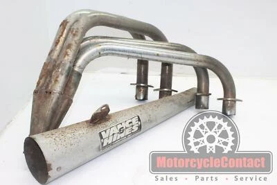 $230.40 • Buy 82-83 Gs1100 Full Exhaust System Header Mid Muffler Drag Race Vance & Hines