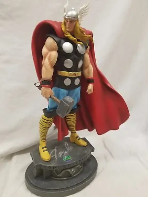 BOWEN DESIGNS SIGNED By STAN LEE THOR Classic MUSEUM STATUE 15  AVENGERS Hulk . • $1698