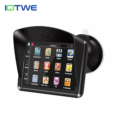 IOTWE 5'' GPS SAT NAV Free Lifetime UK & EU Maps Updates For Caravan Motorhome • £39.48