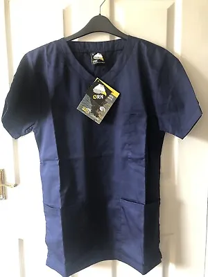 £15 • Buy Scrub Medical Uniform Top Women Men Tunic Nurse Hospital Work Wear Medical Tops