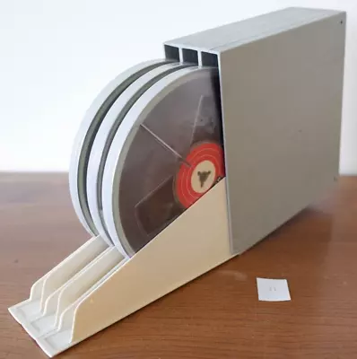 3 X BASF 7  Reel-To-Reel Tapes 1800ft/540m In Hard Plastic Library Case (LP35?) • £34.99