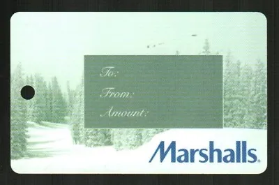 MARSHALLS Personalize It Gift Tag ( 2008 ) Die-Cut Gift Card ( $0 ) • $2.50