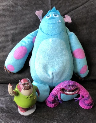 £6 • Buy Disney Pixar Monsters Inc University Don Carlton Walrus & Art Figure Sully Plush