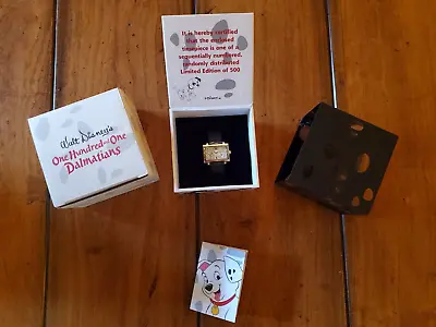 $199.99 • Buy Disney Fossil 101 And One Dalmatians Watch Limited Edition 45th Ann. 137/500