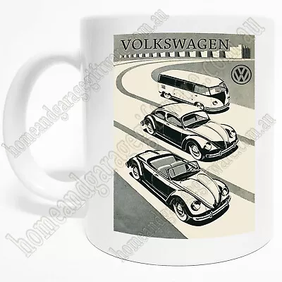 300ml Ceramic Coffee Mug - Vw Volkswagen Kombi  • $21.20