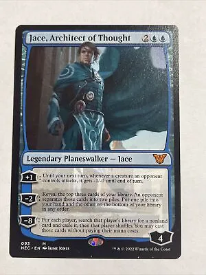 MTG Jace Architect Of Thought Commander: Kamigawa: Neon Dynasty 093 Regular... • $1.99