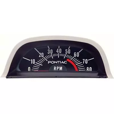 OER 6468973 68 Fits Pontiac Hood Tachometer Fits V8 Point Ignition • $228.99