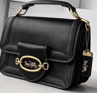 Coach Hero Shoulder Bag Hand Bag BNWT BlackDust Bag • $299