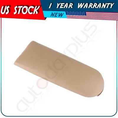 For 1999-2009 Vw Jetta Beetle Beige PU Leather Console Armrest Center Cover Lid • $13.85