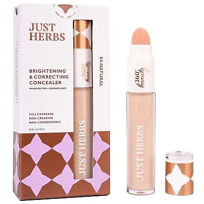 Just Herbs Concealer For Face Makeup With Liquorice Root Dewy Finish 6ml • £23.11