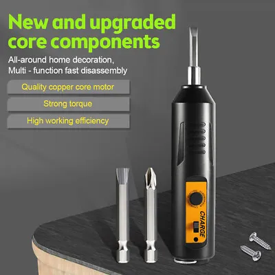 Mini Rechargeable Cordless Electric Screwdriver Drill USB Charging Power Tool US • $15.83