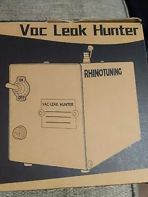 Vac Leak Hunter EVAP Smoke Machine Car Pipe Intake System Vacuum Detector Tester • $88