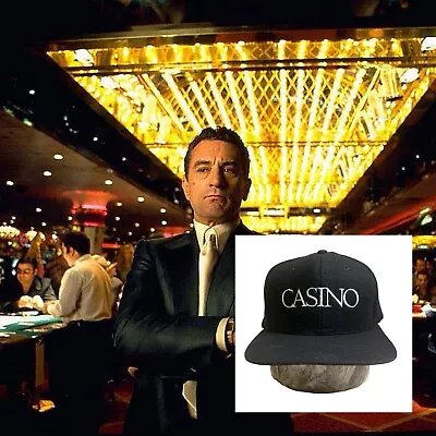 Casino Movie Promo Snapback Hat Vintage Robert De Niro Martin Scorsese Joe Pesci • $300