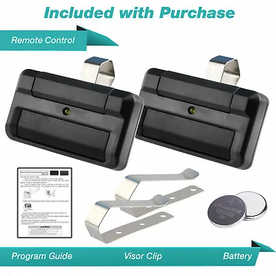 2 For 811LM Liftmaster Garage Door Gate Opener Remote Control Dip Switch Program • $19.95