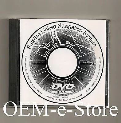 $85 • Buy 2003 2004 2005 Honda Pilot EX EXL GPS Navigation Black DVD Map Ver 2.50 Update
