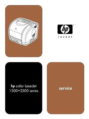 $1.90 • Buy HP Color Laserjet 1500 / 2500 Printer Service Manual(Parts & Diagrams)