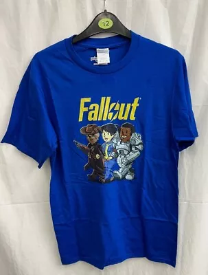 AMAZON Men’s Blue Fallout T-shirt Prime Video Size S CG C50 • £7.99