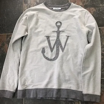 J W Anderson Anchor Sweatshirt Grey Size S RRP £219 • £30