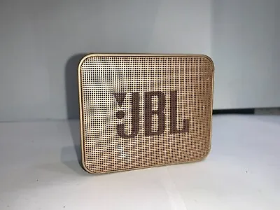 Jbl Go 2 Portable Bluetooth Speaker In Gold - Au Stock ! • $41.27