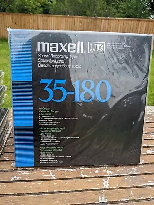 Nos Maxell Ud 35-180 Reel To Reel Tapes  10.5  Metal Reel • $114.99