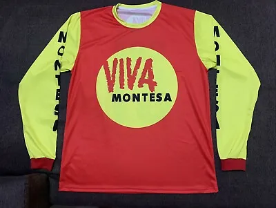 Vintage Cz Jawa Trials Flat Track Mx Motocross Jersey Ahrma Montesa Viva Cota • $71.50