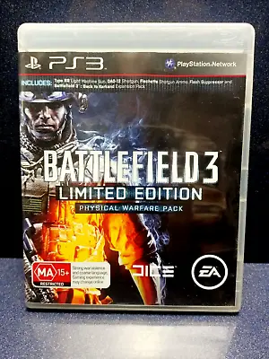 PS3 Battlefield 3 -- Limited Edition (Sony PlayStation 3 2011) • $9.95
