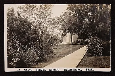 Scarce RPPC Of The State Normal School. Ellensburg Washington. C 1920's • $15.95