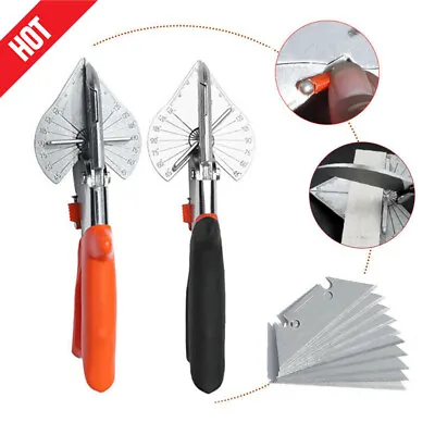 £16.98 • Buy 45-120° Multi Angle Pipe Scissor Wire Trunking PVC Mitre Trim Cutter Hand Tool