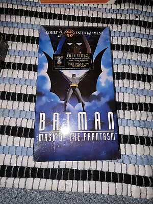 Batman Mask Of The Phantasm (VHS Slip Sleeve) NEW SEALED • $54.95