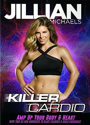 Jillian Michaels Killer Cardio DVD 2017 Workout Video  • $5.98