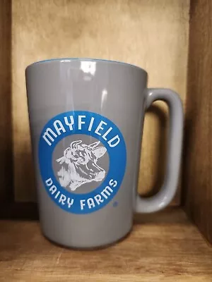 Mayfield Dairy Farms Gray & Blue Coffee Mug • $24.99