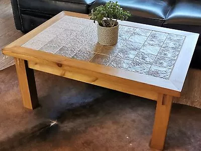 Brand New Solid Wood Tiled Coffee Table • £295