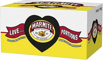 Marmite Yeast Extract Vegan Spread 2 X 24 X 8 G Love Portions 192g • £24.98