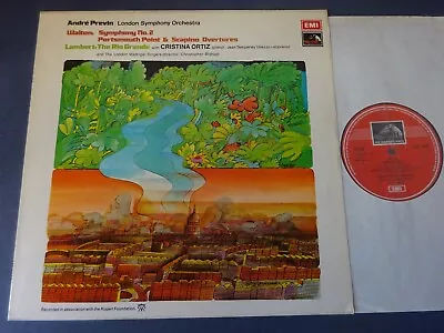 £1.50 • Buy WALTON - SYMPHONY NO 2 / LAMBERT LP, London S/O, Andre Previn, EMI ASD 2990