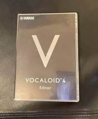 YAMAHA VOCALOID4 Editor PC Software From Japan Used Good Condition Installable • $550