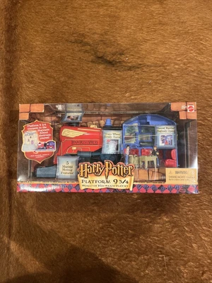 $39.99 • Buy Mattel Harry Potter Platform 9 3/4 World OF Hogwarts Train Play Set NEW