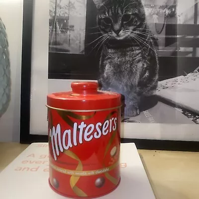 Maltesters Maltesers Milk Chocolate Decorative Novelty Collectible Tin • $16