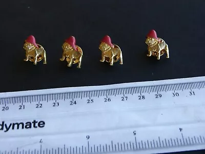 Mack Trucks Red Hat Bulldog Tie Pins X4 • $49.95