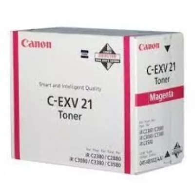 Genuine Canon C-EXV21 Magenta Toner Cartridge Original For Canon IR-C2380i • £15.99