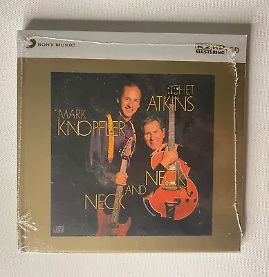 Mark Knopler & Chet Atkins Neck And Neck CD K2 HD Mastering Sony Music Japan • $79