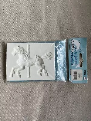 Silicone Mould Food Use - Merry Go Round Horse • £8